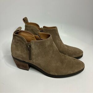 Vionic Cecily ankle boots waterproof tan size 8.5‎